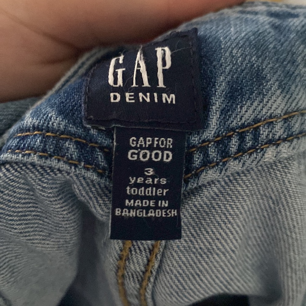 Gap toddler girl overalls - Picture 4 of 4